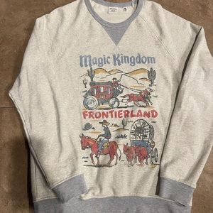 Disney x Junkfood Frontierland Sweatshirt Sz M